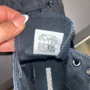 Converse Black High-Top Sneakers